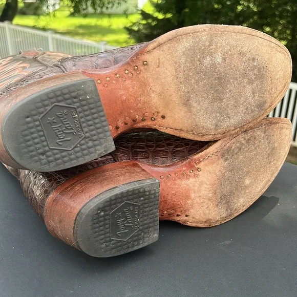 Tony Lama head cut caiman, 8.5D